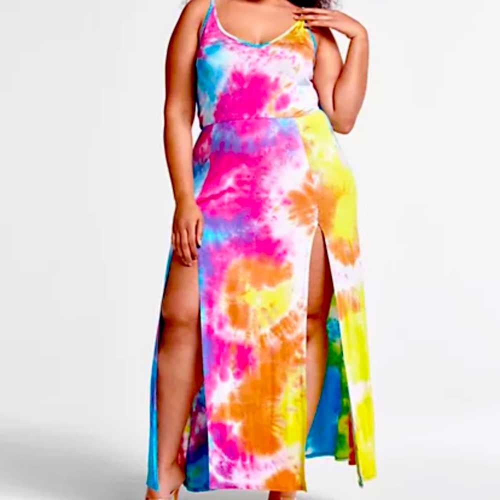 Tie dye dress